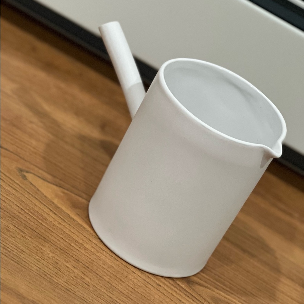 White Carafe by Catherine Lovatt for Serax 6”x 4.5(opening)